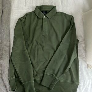 Men’s J.Crew Factory Collared Sweatshirt